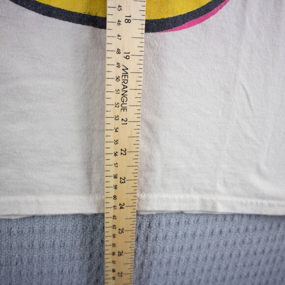 Nirvana Logo Tee Mens Small Beige - Picture 4 of 8